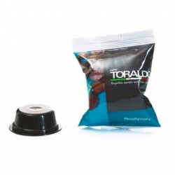 100 Capsule Caffe Toraldo Miscela Decaffeinato compatibili Lavazza A Modo Mio